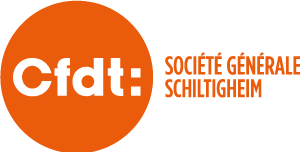 Logo CFDT Société Générale Schiltigheim